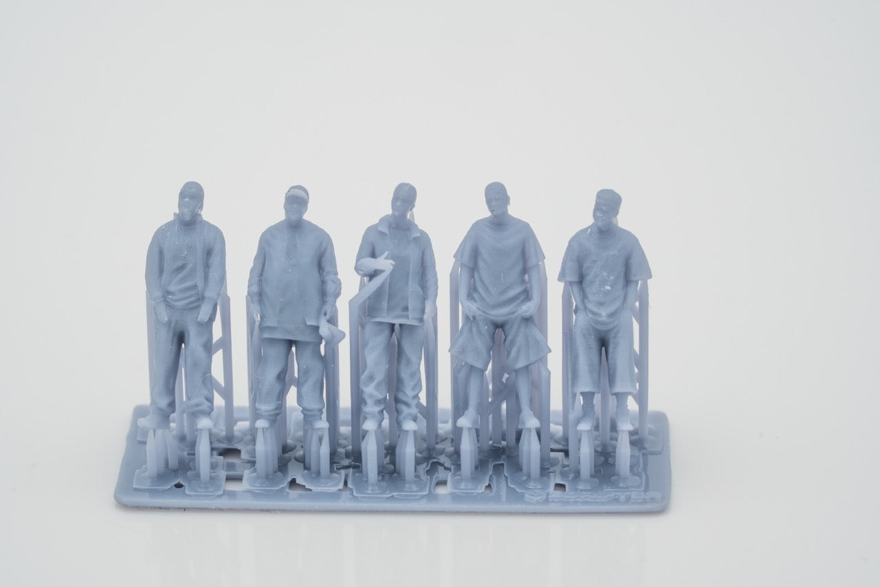 Product photo Figure H0, 1:72 - 0: HipHop Homies Figure Set