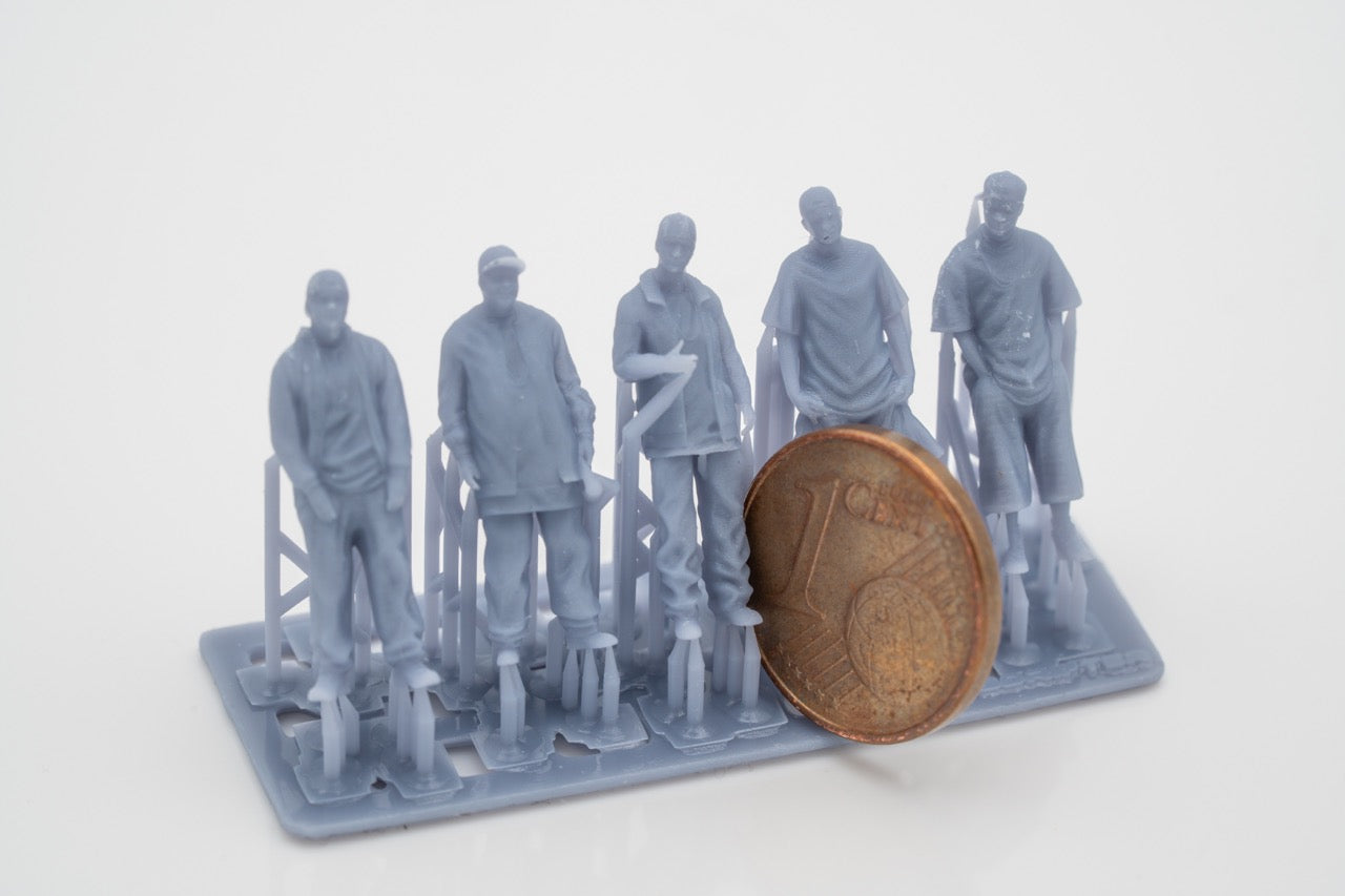 Product photo Figure H0, 1:72 - 0: HipHop Homies Figure Set