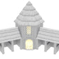 Product photo Tabletop 28mm terrain pieces, houses, decorations, and bits from Creation Conquest (CC) 0: Stables - Kingdom Of Saxonia - Medieval village of the horse lords