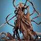 Product photo Tabletop 28mm Lord of the Print (LotP) 0: Tabletop miniature: Vengeful Banshee / Wraith - undead spellcaster with thorned polearm (24_10_H)