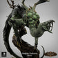 Product photo Tabletop 28mm Lord of the Print (LotP) 2: Tabletop miniature: Vulture Demon / Hollow Vulture - flying chimera, terror bird in a dive with claws, torn wings, and whip tail (26_03_D1)