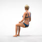 Product photo 0: Woman in bikini - sitting
