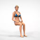 Product photo 0: Woman in bikini - sitting