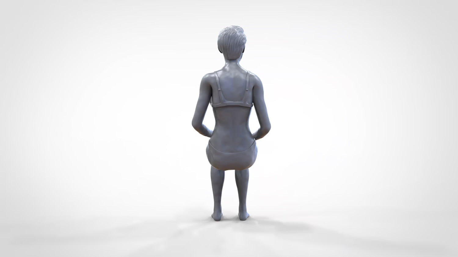 Product photo 0: Woman in bikini - sitting