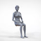 Product photo 0: Woman in bikini - sitting