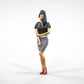 Product photo 0: Woman in skirt and blouse