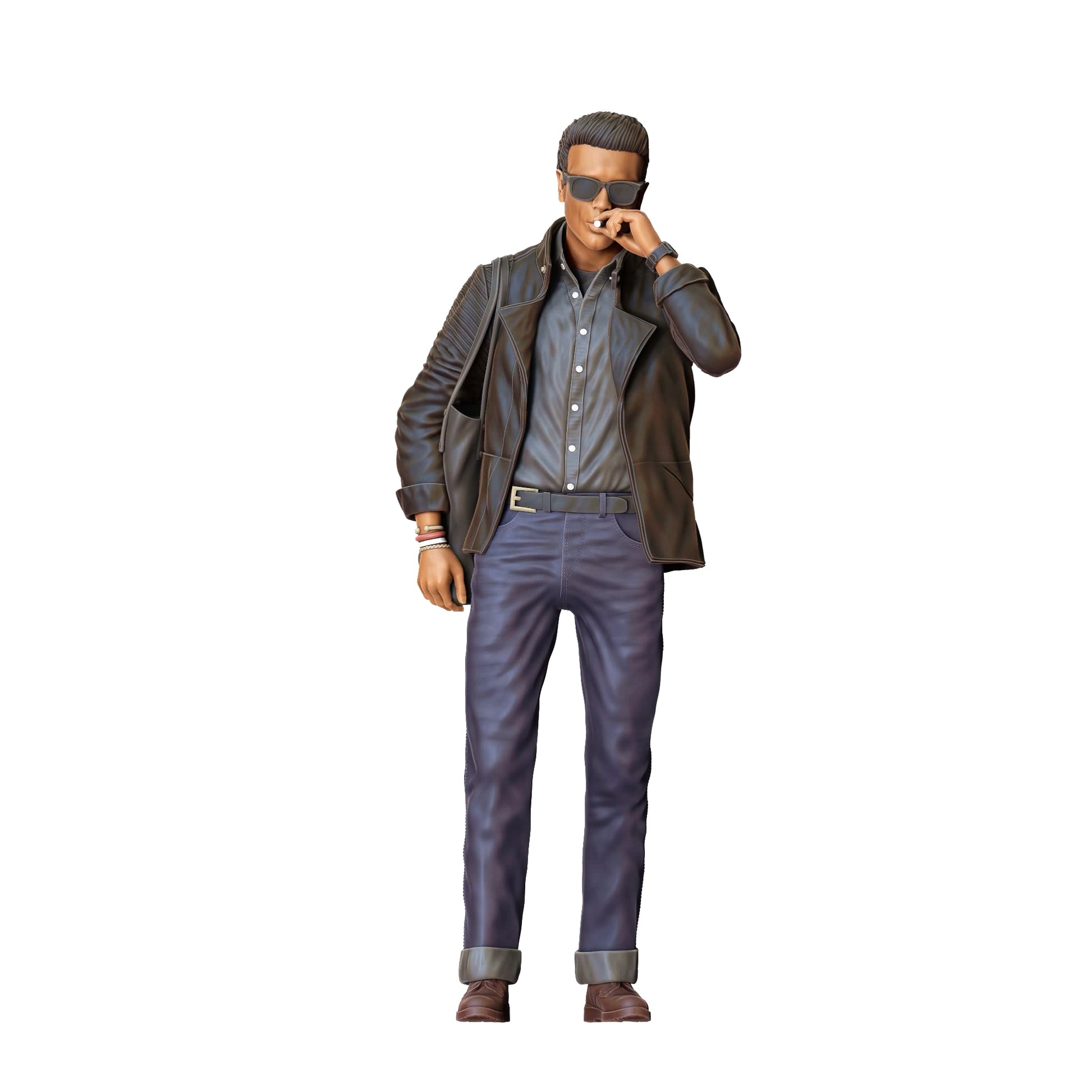 Product photo 0: Man in leather jacket - Rockabilly Style Rock n Roll