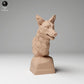 Product photo animal figure Animal Den Miniatures 1: Wild animal figure: Coyote - Bust (24_11_11)
