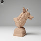 Product photo animal figure Animal Den Miniatures 2: Wild animal figure: Coyote - Bust (24_11_11)