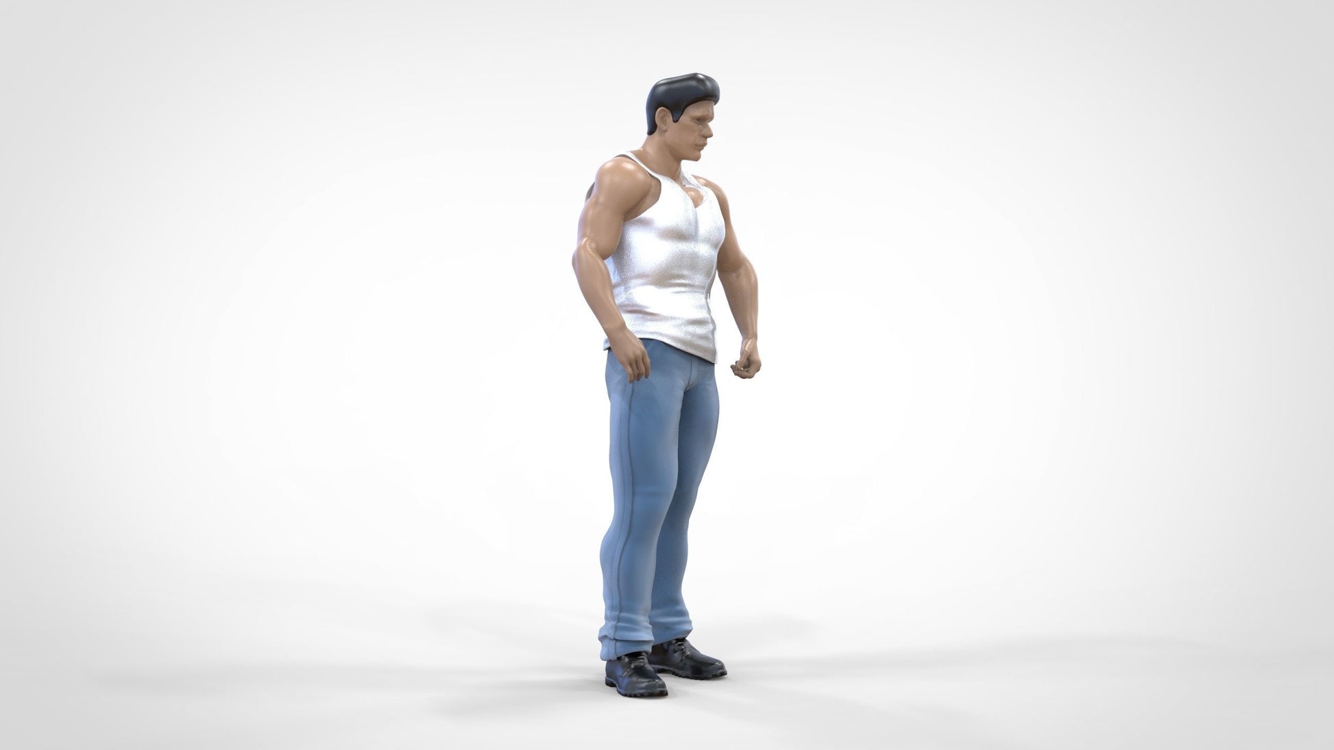 Product photo 0: Musclebound - Bodybuilder in tank top