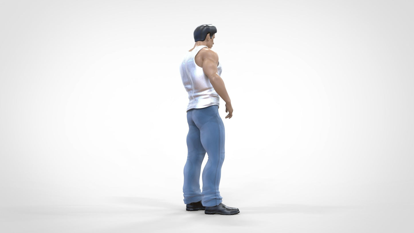 Product photo 0: Musclebound - Bodybuilder in tank top