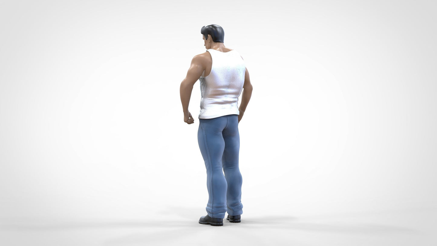 Product photo 0: Musclebound - Bodybuilder in tank top