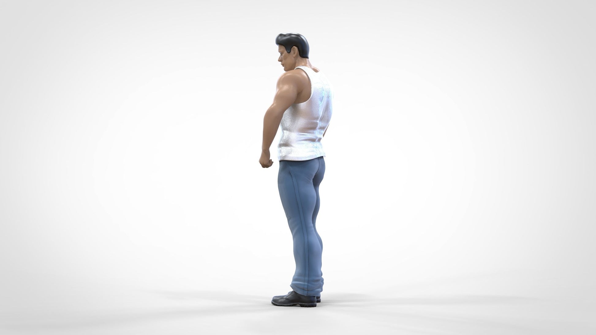 Product photo 0: Musclebound - Bodybuilder in tank top