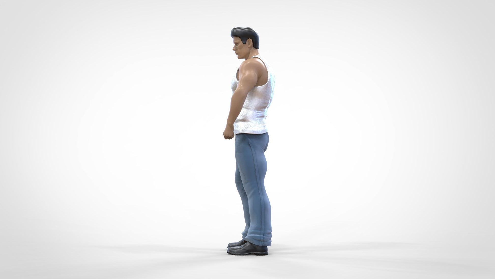 Product photo 0: Musclebound - Bodybuilder in tank top