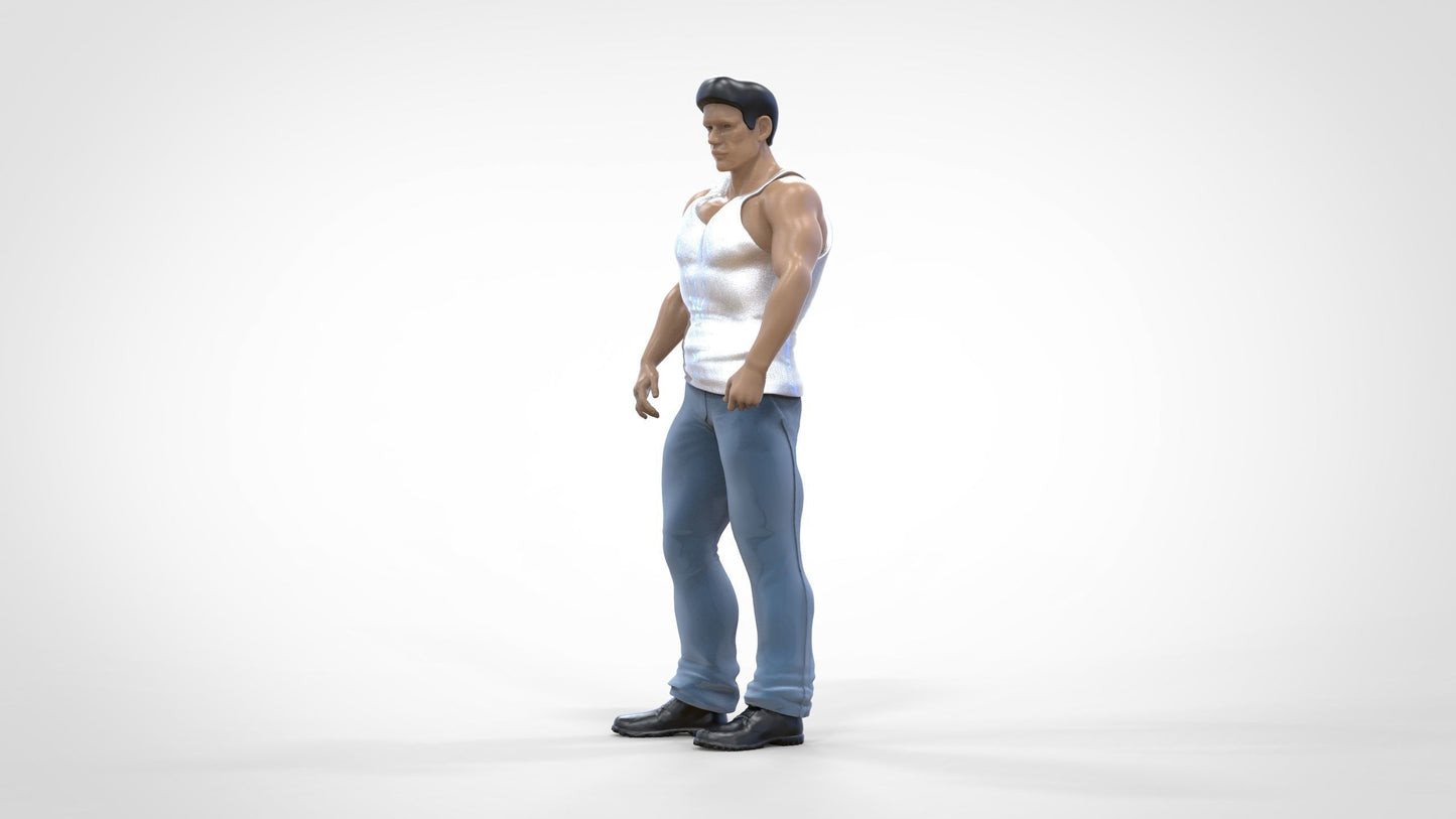 Product photo 0: Musclebound - Bodybuilder in tank top