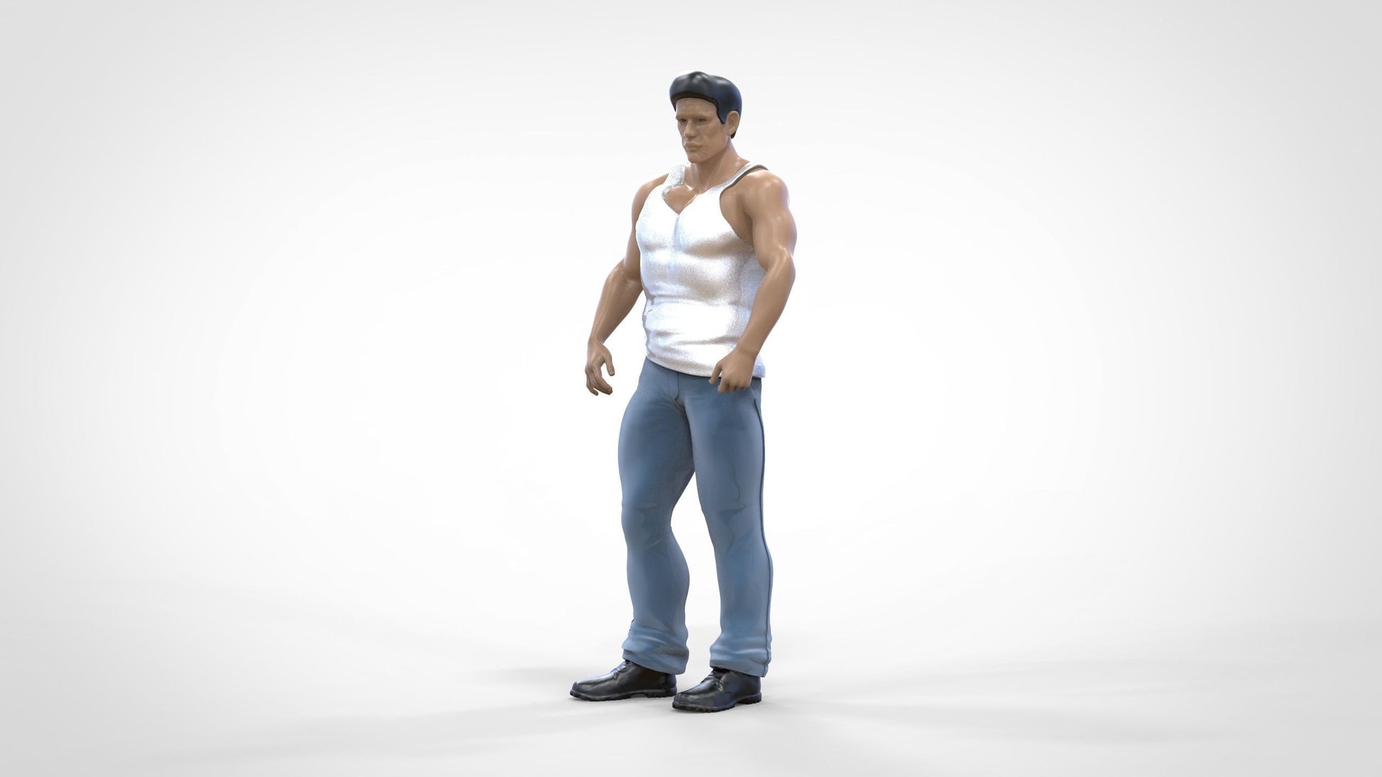 Product photo 0: Musclebound - Bodybuilder in tank top