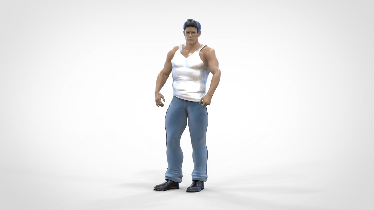 Product photo 0: Musclebound - Bodybuilder in tank top
