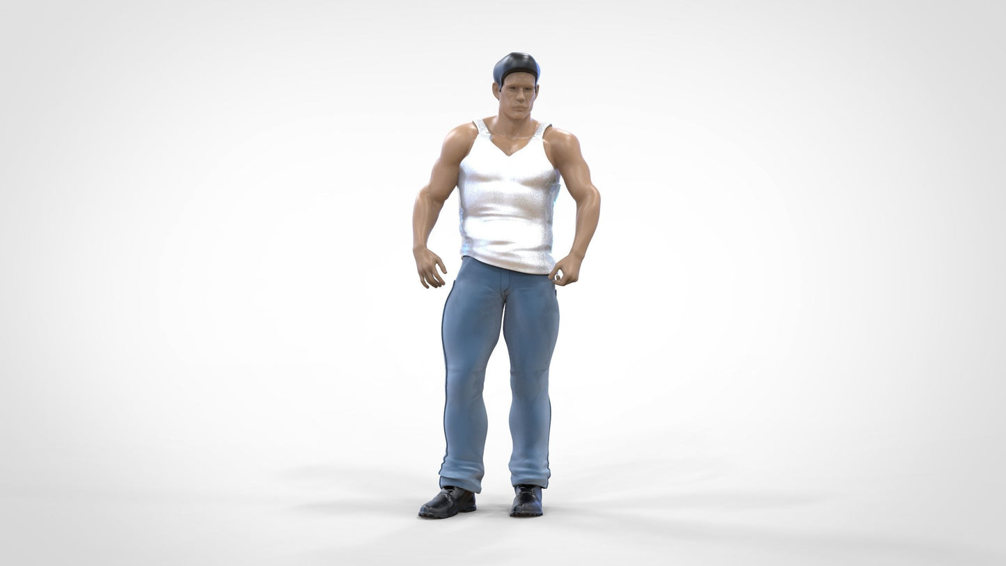 Product photo 0: Musclebound - Bodybuilder in tank top
