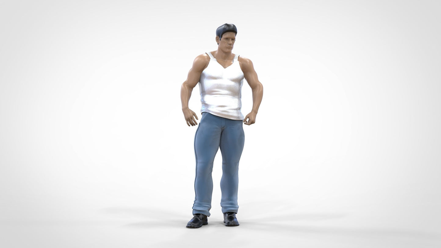 Product photo 0: Musclebound - Bodybuilder in tank top