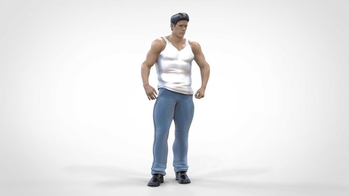 Product photo 0: Musclebound - Bodybuilder in tank top
