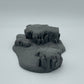Product photo Tabletop 28mm The Printing Goes Ever On (TPGEO) 0: Hill Terrain Type E - Gentle Rise in Grassland - Rocks