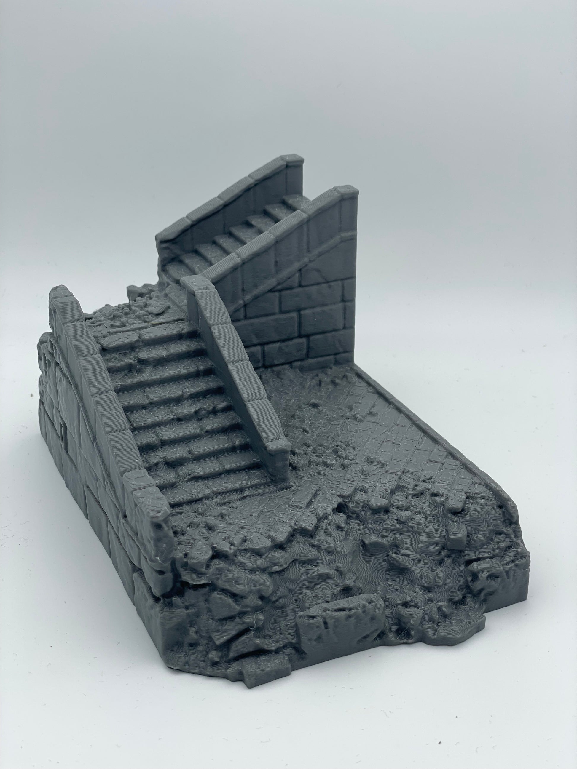 Product photo Tabletop 28mm The Printing Goes Ever On (TPGEO) 0: Ruined medieval tower - Remains of military building - Destroyed outpost