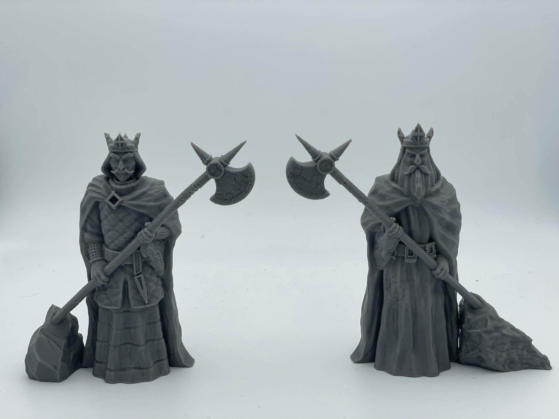 Product photo Tabletop 28mm The Printing Goes Ever On (TPGEO) 0: Statues of Kings - Witnesses of Lost Kingdoms - Mementos of Powerful Rulers