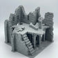Product photo Tabletop 28mm The Printing Goes Ever On (TPGEO) 0: Ruin E - Debris of a medieval town - Destroyed house
