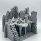 Product photo Tabletop 28mm The Printing Goes Ever On (TPGEO) 0: Ruin E - Debris of a medieval town - Destroyed house