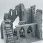 Product photo Tabletop 28mm The Printing Goes Ever On (TPGEO) 0: Ruin E - Debris of a medieval town - Destroyed house