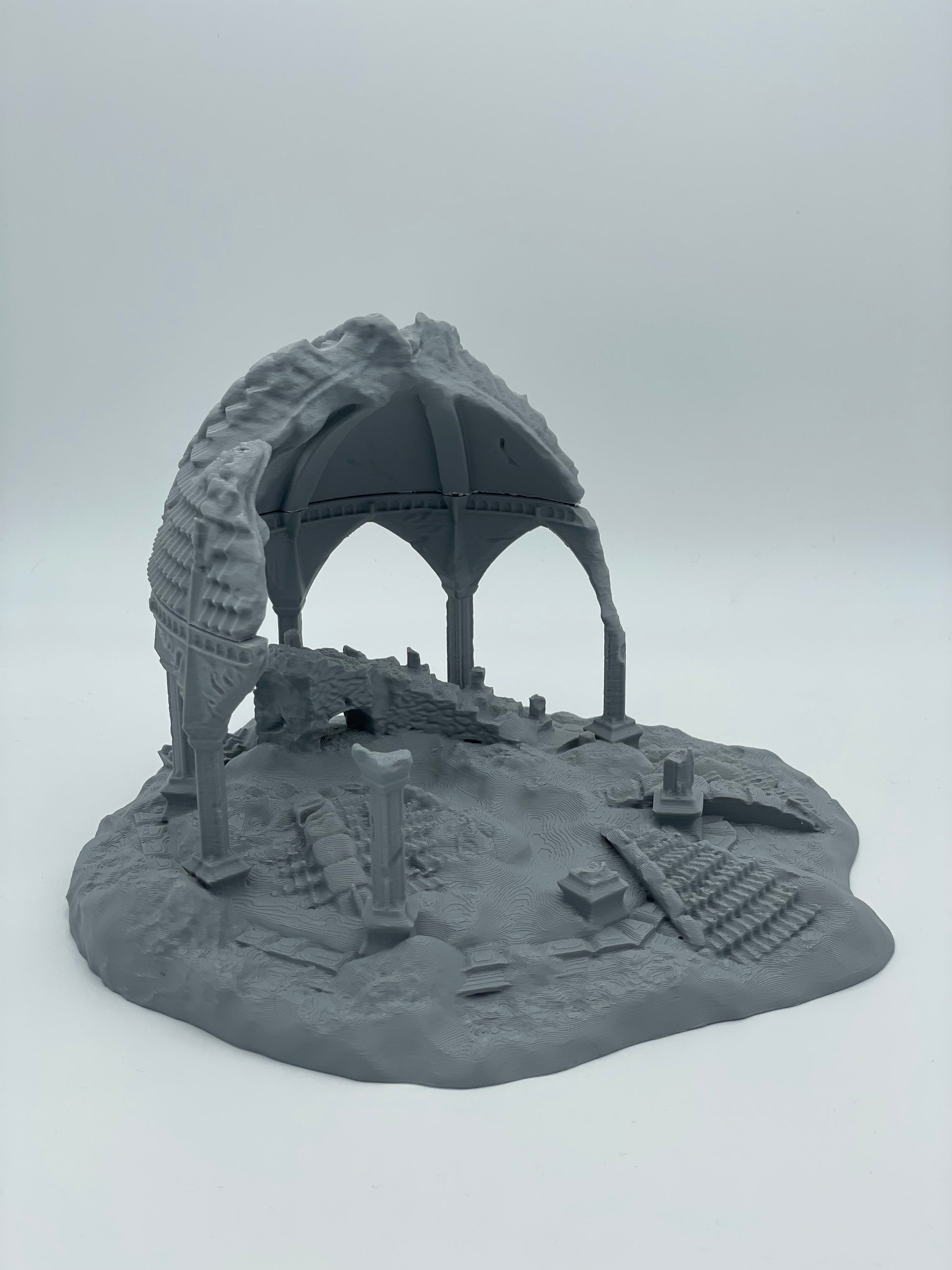 Product photo Tabletop 28mm The Printing Goes Ever On (TPGEO) 0: Fehntop Ruin - Decayed Outpost of the Wilderness