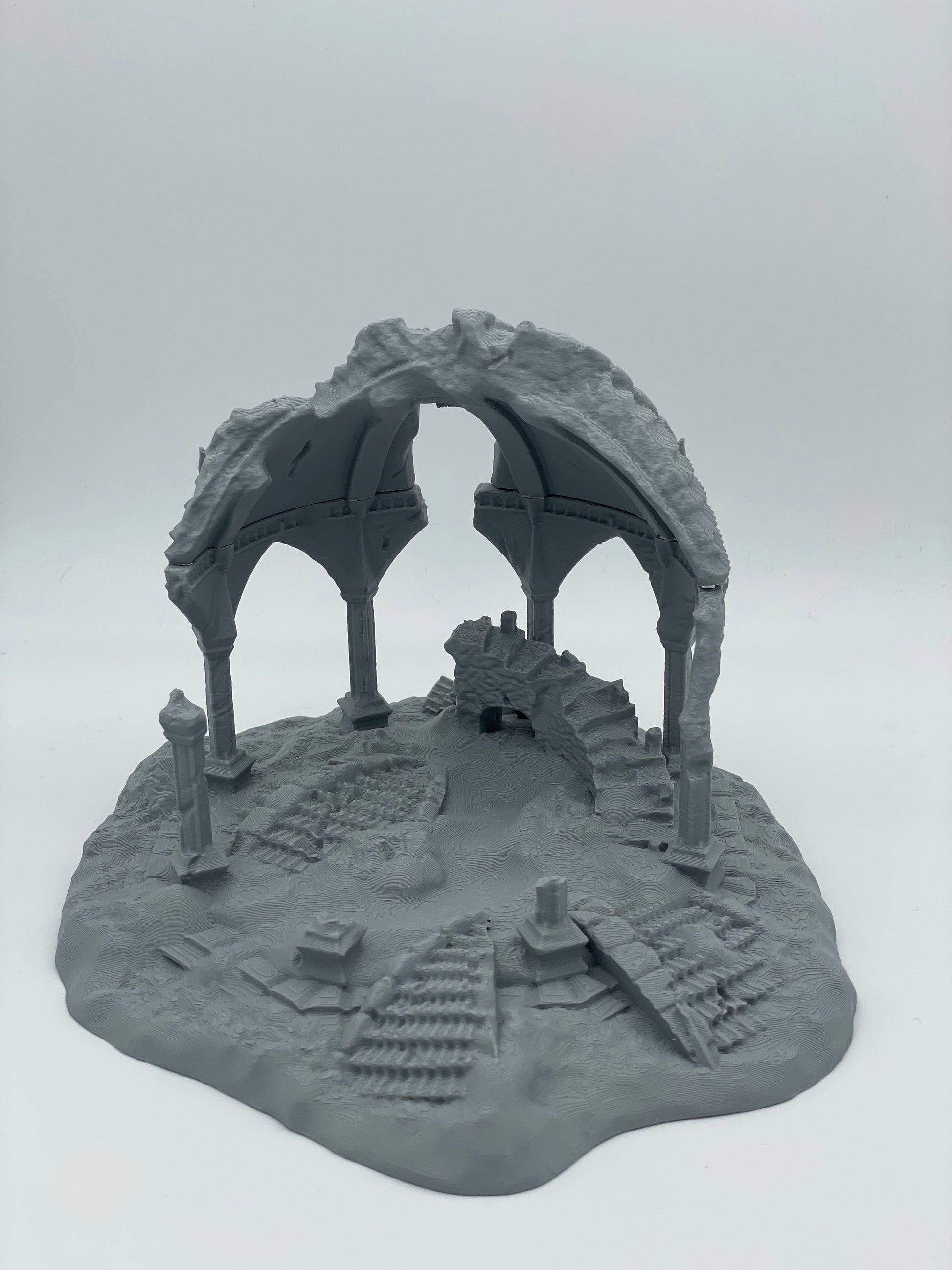 Product photo Tabletop 28mm The Printing Goes Ever On (TPGEO) 0: Fehntop Ruin - Decayed Outpost of the Wilderness