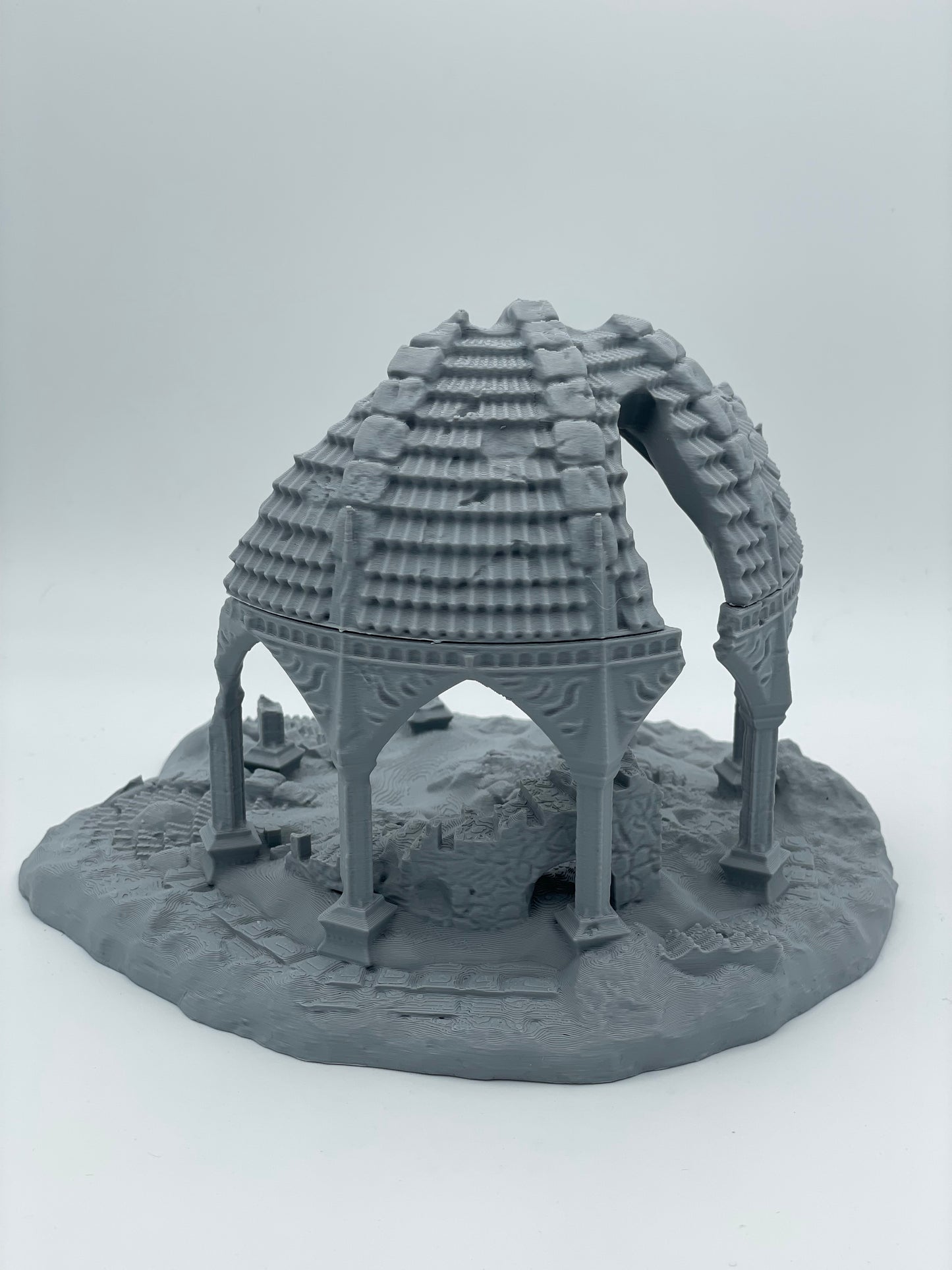 Product photo Tabletop 28mm The Printing Goes Ever On (TPGEO) 0: Fehntop Ruin - Decayed Outpost of the Wilderness