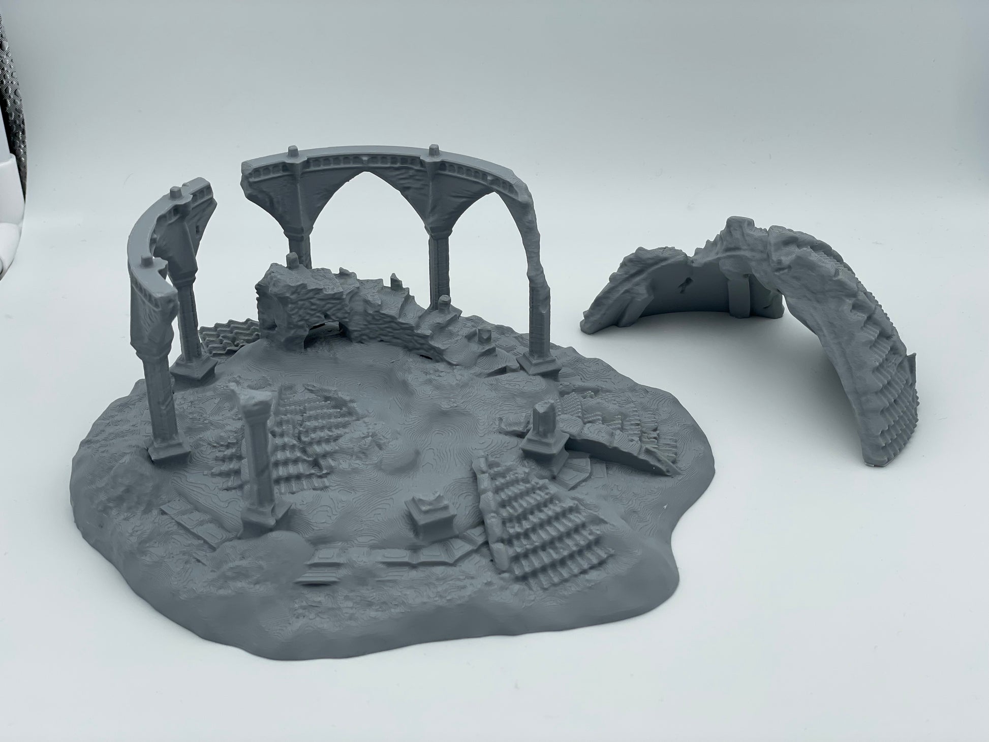 Product photo Tabletop 28mm The Printing Goes Ever On (TPGEO) 0: Fehntop Ruin - Decayed Outpost of the Wilderness