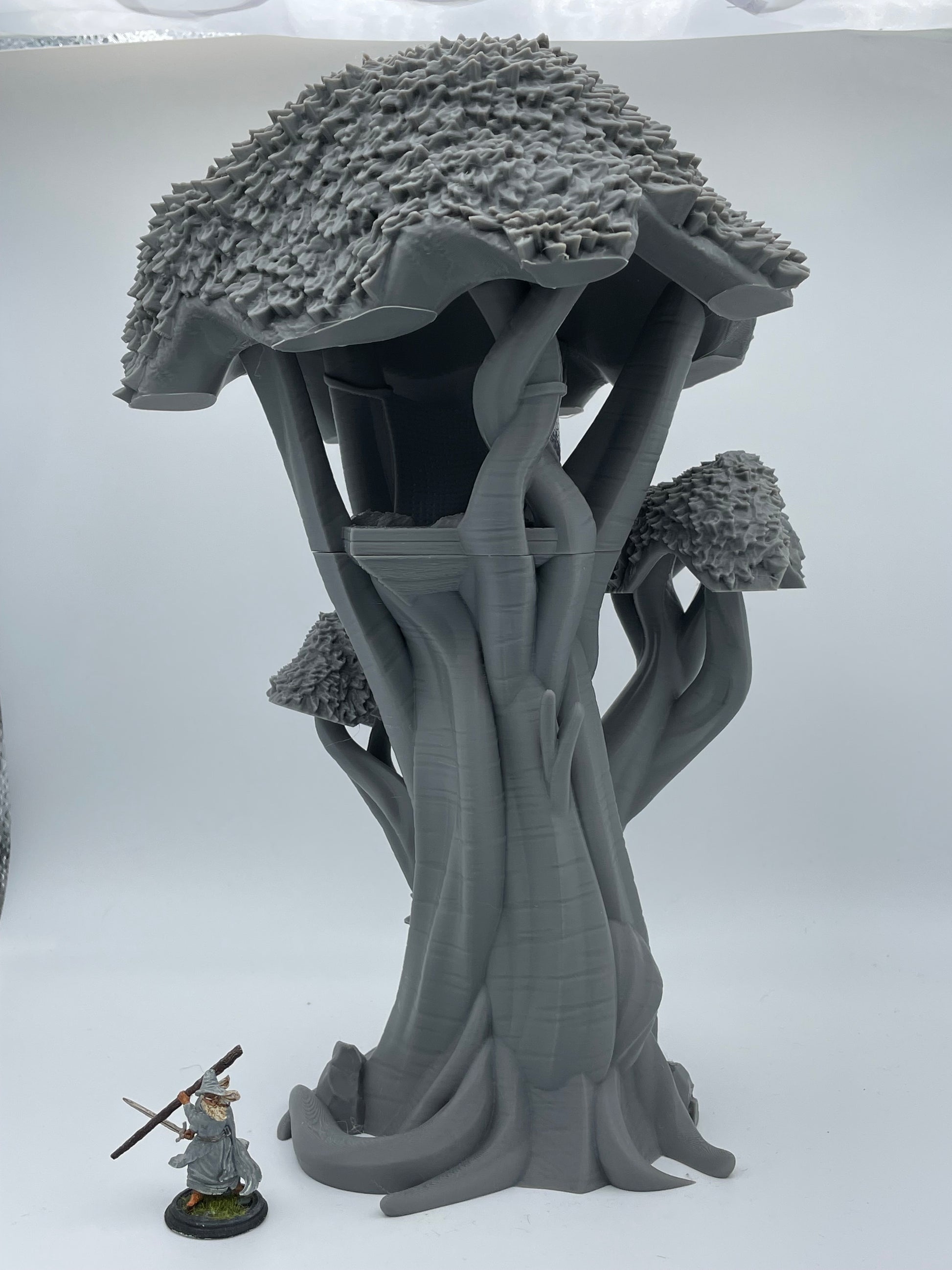 Product photo Tabletop 28mm The Printing Goes Ever On (TPGEO) 0: Great Elf Tree - High Lookout of the Elves of the Forest