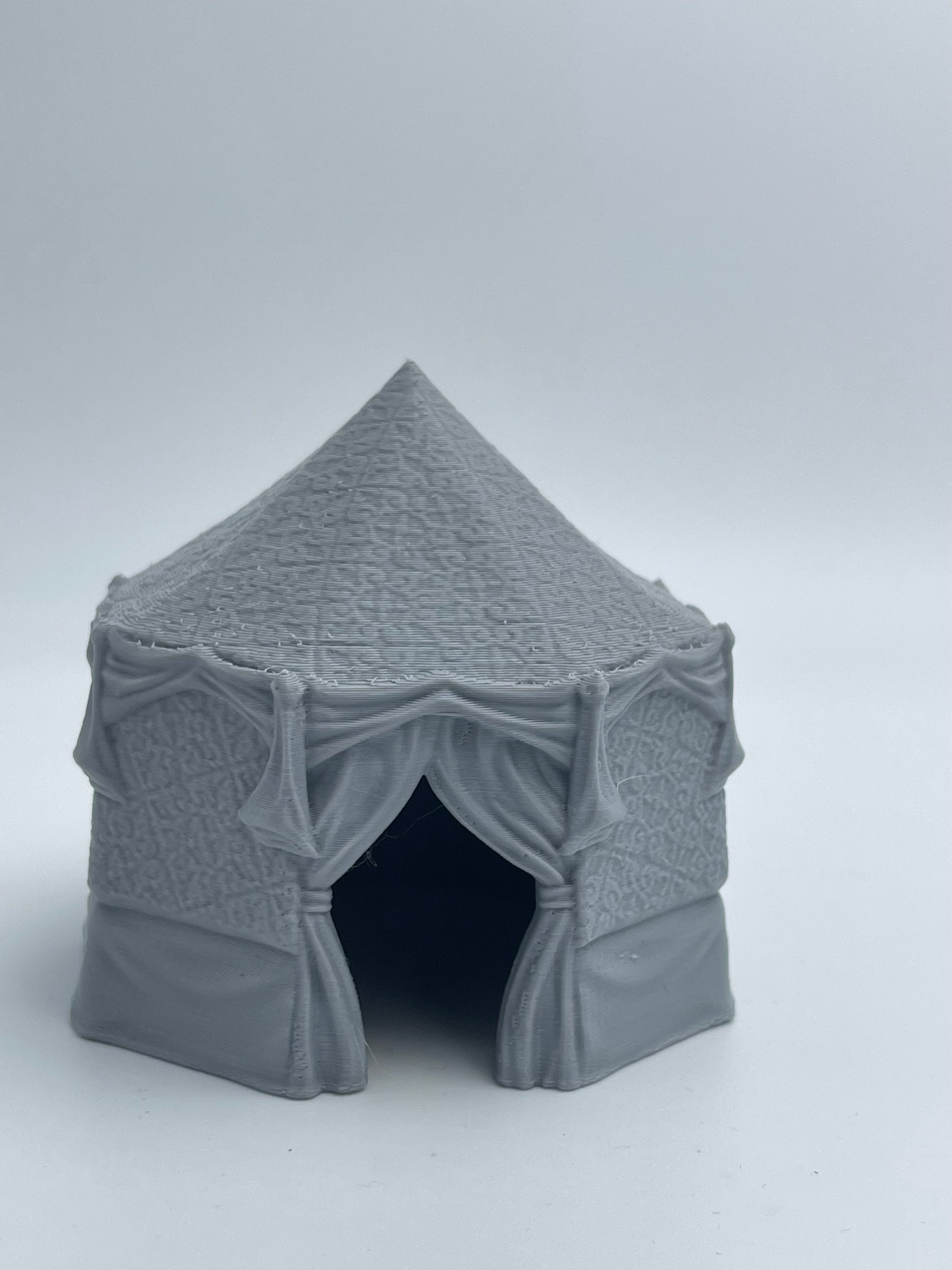 Product photo Tabletop 28mm The Printing Goes Ever On (TPGEO) 0: Oriental Tent A - Shelter in the Desert - Mobile Dwellings of the Southern Warriors