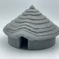 Product photo Tabletop 28mm The Printing Goes Ever On (TPGEO) 0: Native Hut B - Primitive Dwelling with Thatched Roof - Indigenous House