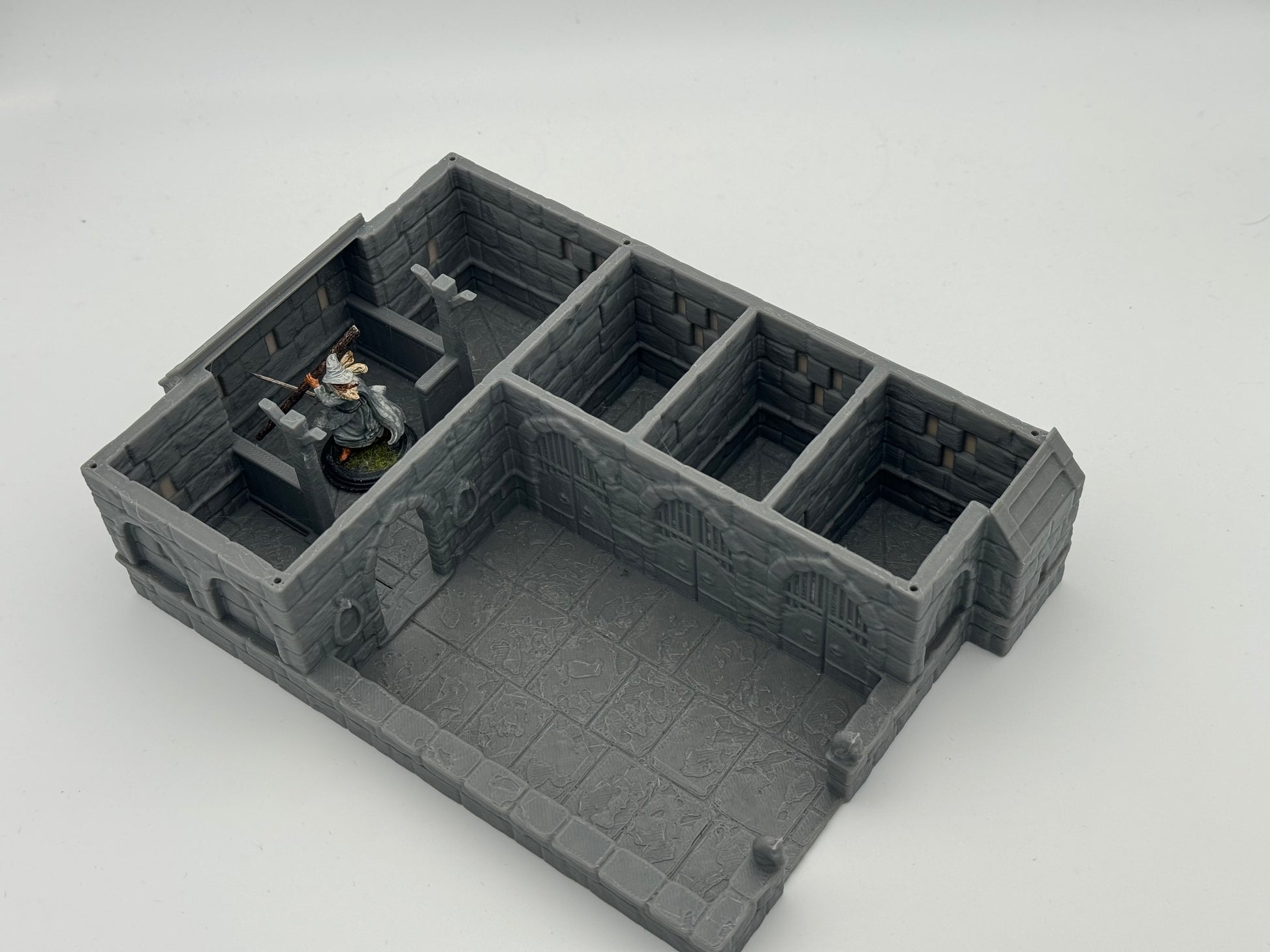 Product photo Tabletop 28mm The Printing Goes Ever On (TPGEO) 0: Stables Ivory City - Kingdom of Gonthan - Tabletop Terrain