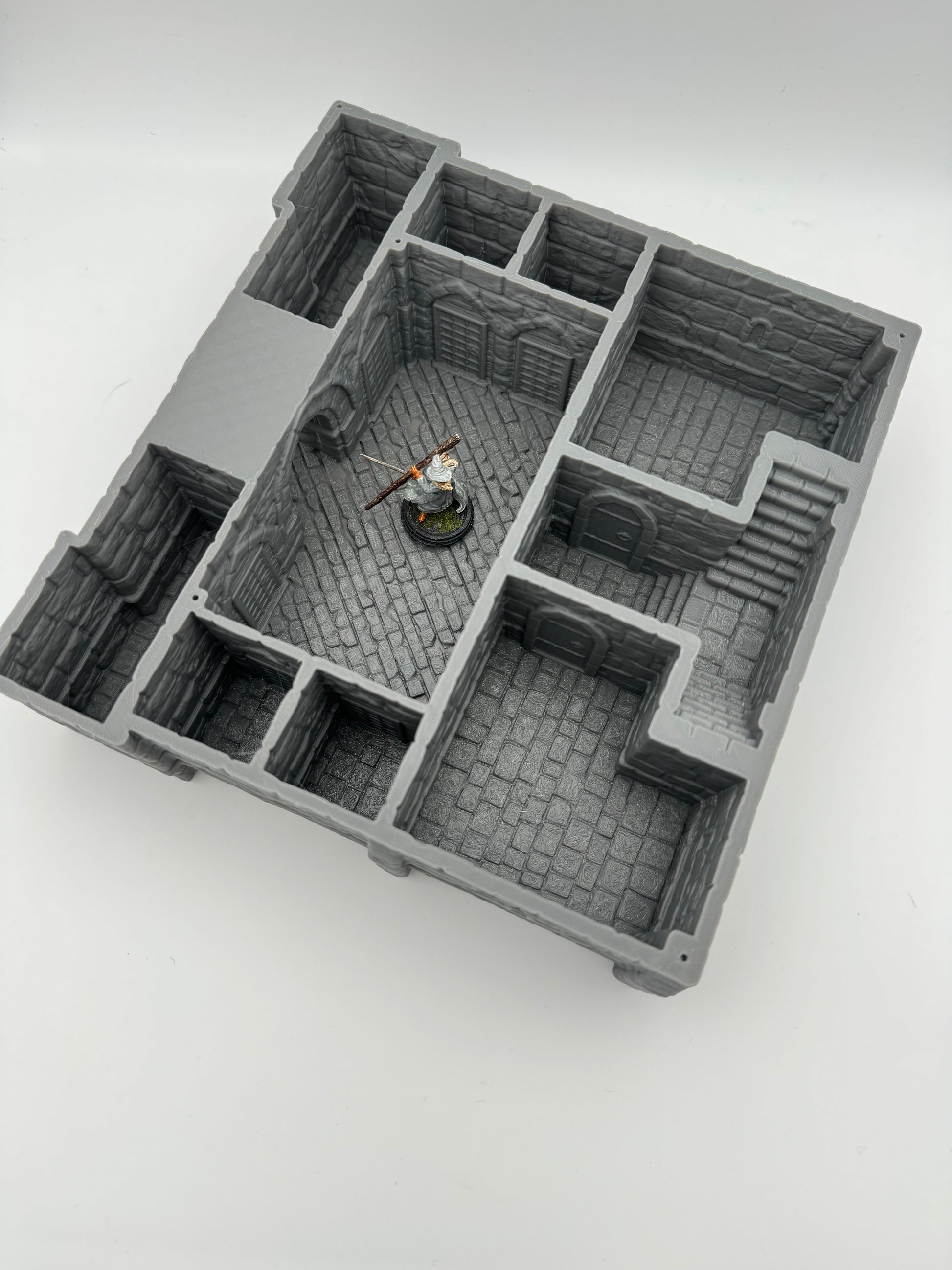 Product photo Tabletop 28mm The Printing Goes Ever On (TPGEO) 0: Ivory City Barracks - Kingdom of Gonthan - Tabletop Terrain