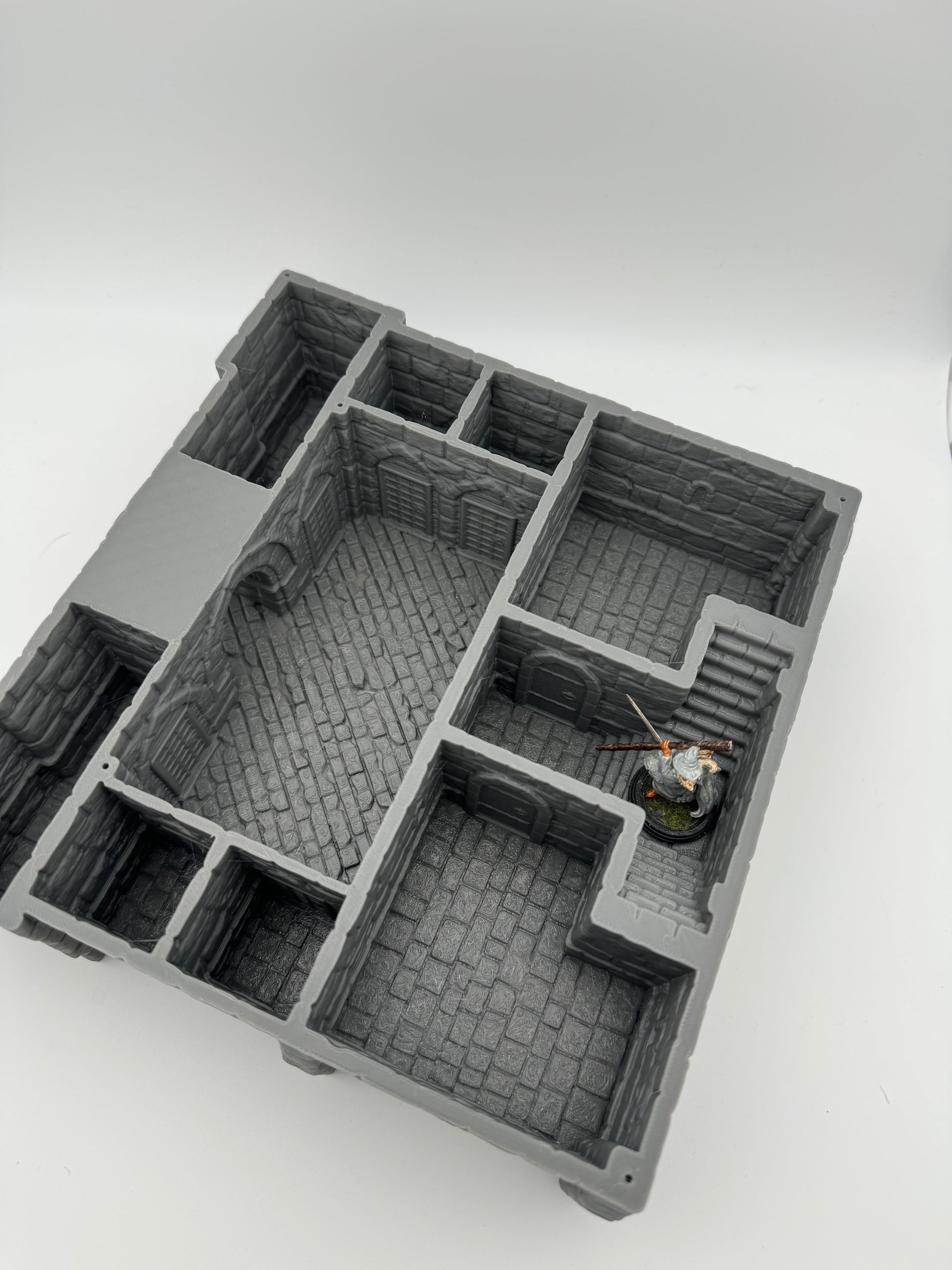 Product photo Tabletop 28mm The Printing Goes Ever On (TPGEO) 0: Ivory City Barracks - Kingdom of Gonthan - Tabletop Terrain