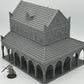 Product photo Tabletop 28mm The Printing Goes Ever On (TPGEO) 0: House A Ivory City - Building Kingdom of Gonthan - Tabletop Terrain