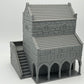 Product photo Tabletop 28mm The Printing Goes Ever On (TPGEO) 0: House B Ivory City - Kingdom of Gonthan Building - Tabletop Terrain