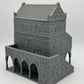 Product photo Tabletop 28mm The Printing Goes Ever On (TPGEO) 0: House B Ivory City - Kingdom of Gonthan Building - Tabletop Terrain