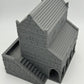 Product photo Tabletop 28mm The Printing Goes Ever On (TPGEO) 0: House B Ivory City - Kingdom of Gonthan Building - Tabletop Terrain