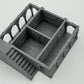 Product photo Tabletop 28mm The Printing Goes Ever On (TPGEO) 0: House B Ivory City - Kingdom of Gonthan Building - Tabletop Terrain