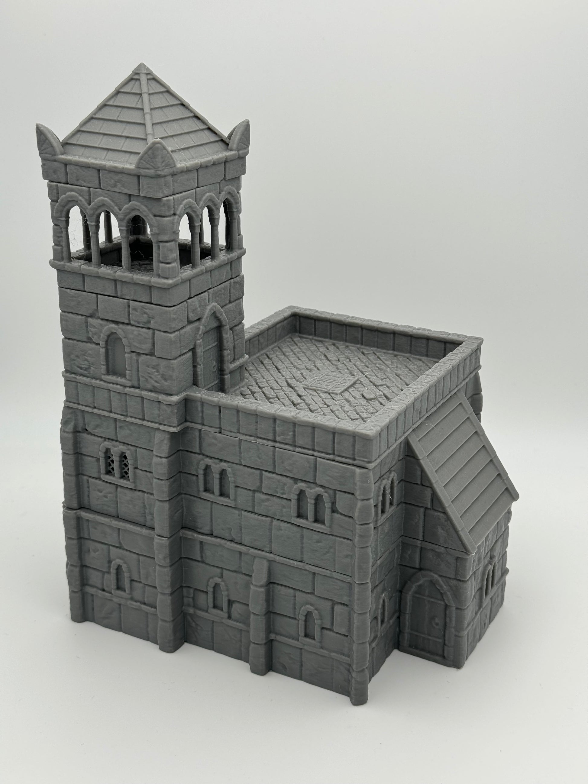 Product photo Tabletop 28mm The Printing Goes Ever On (TPGEO) 0: Ivory City Town Hall - Kingdom of Gonthan - Town Hall Tabletop Terrain