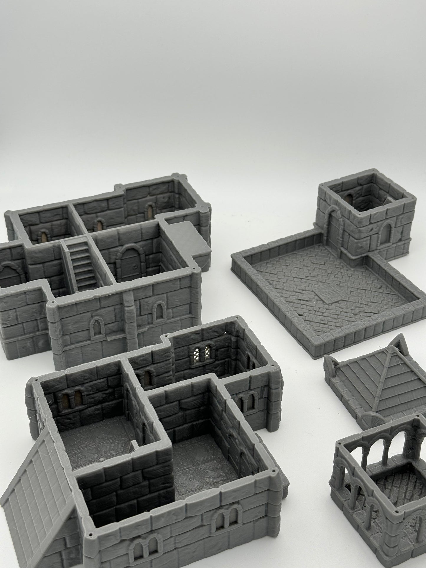 Product photo Tabletop 28mm The Printing Goes Ever On (TPGEO) 0: Ivory City Town Hall - Kingdom of Gonthan - Town Hall Tabletop Terrain