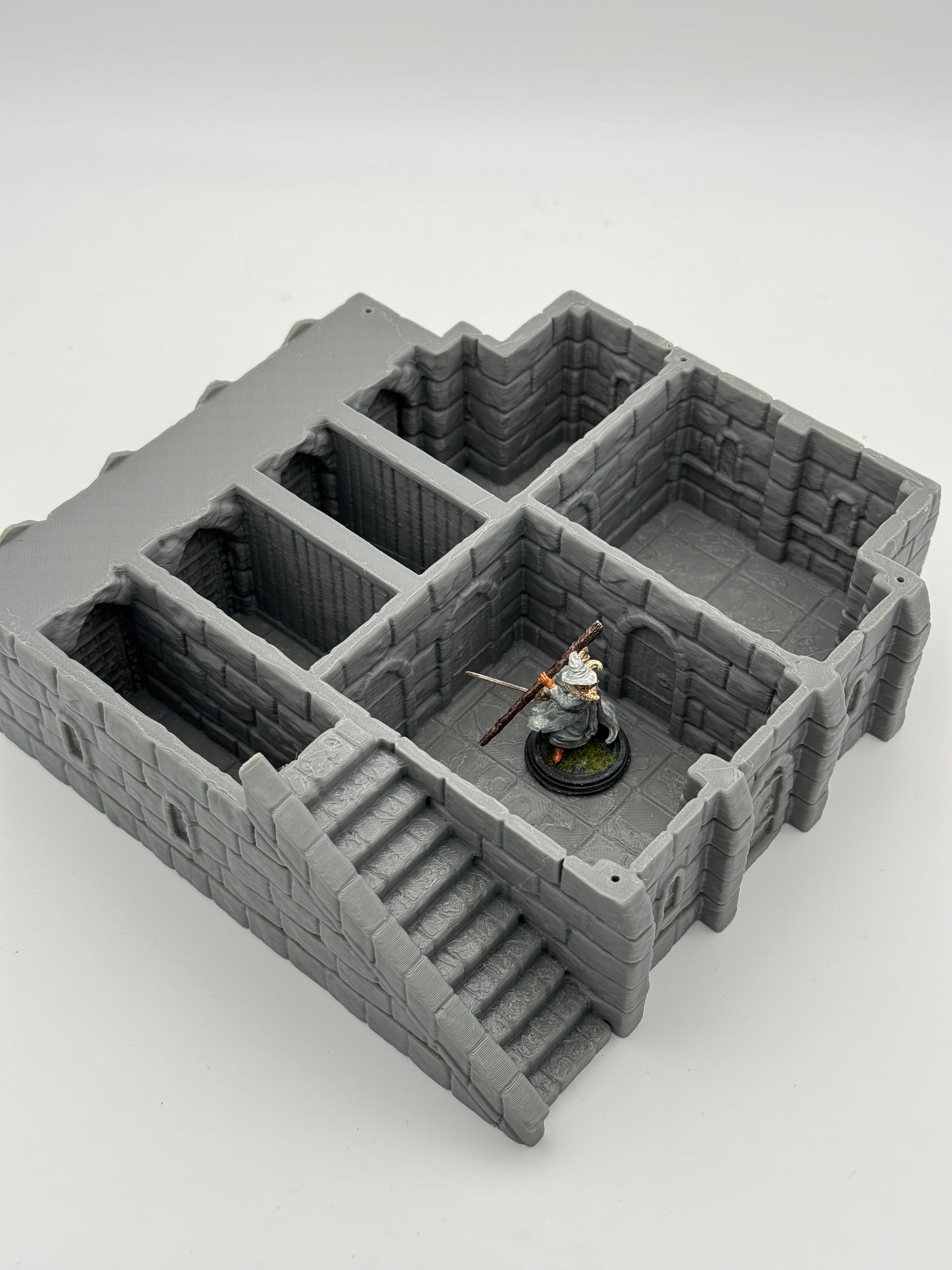 Product photo Tabletop 28mm The Printing Goes Ever On (TPGEO) 0: Marketplace Ivory City - Kingdom of Gonthan Building - Trade Hall Tabletop Terrain