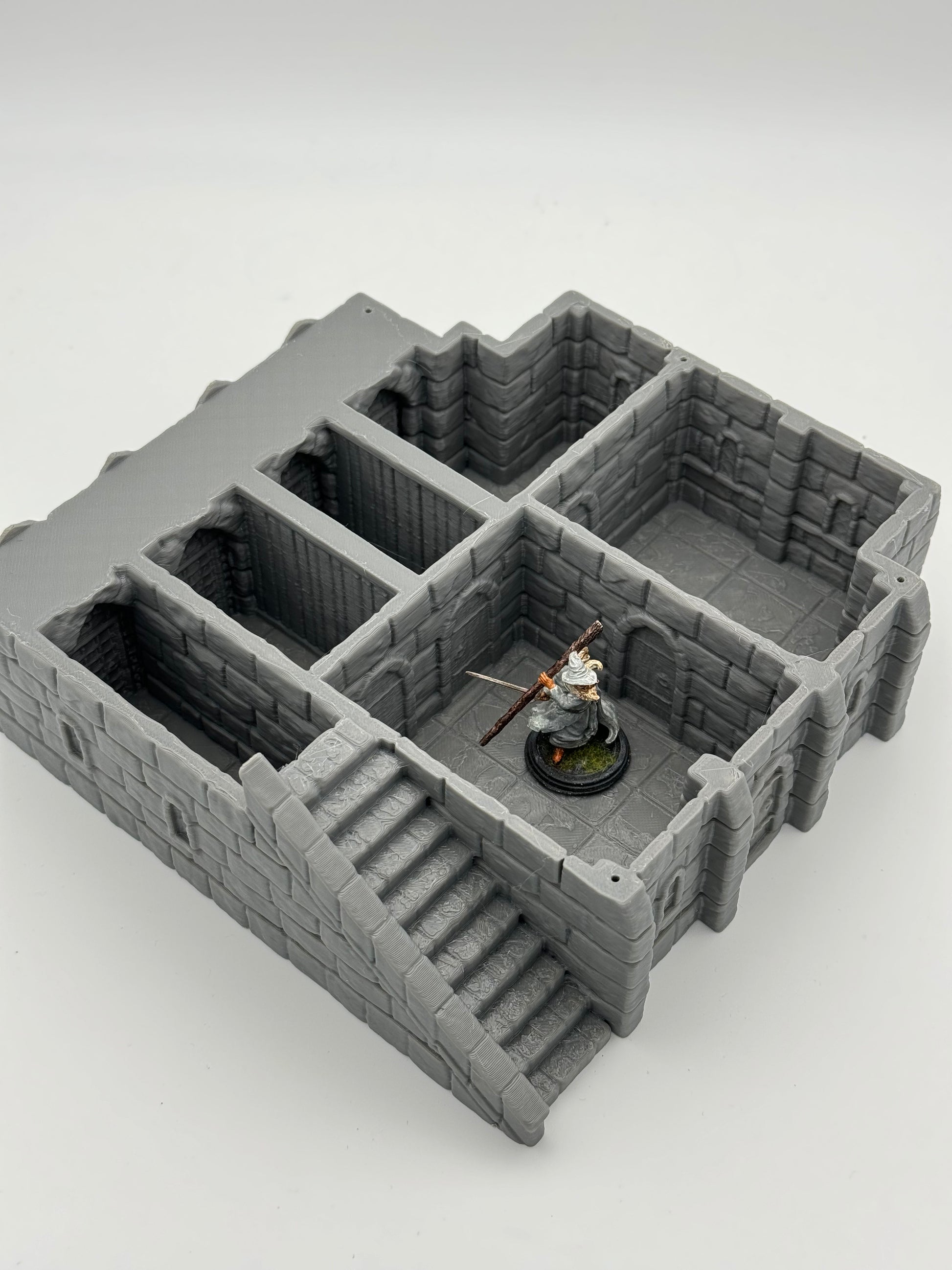 Product photo Tabletop 28mm The Printing Goes Ever On (TPGEO) 0: Marketplace Ivory City - Kingdom of Gonthan Building - Trade Hall Tabletop Terrain
