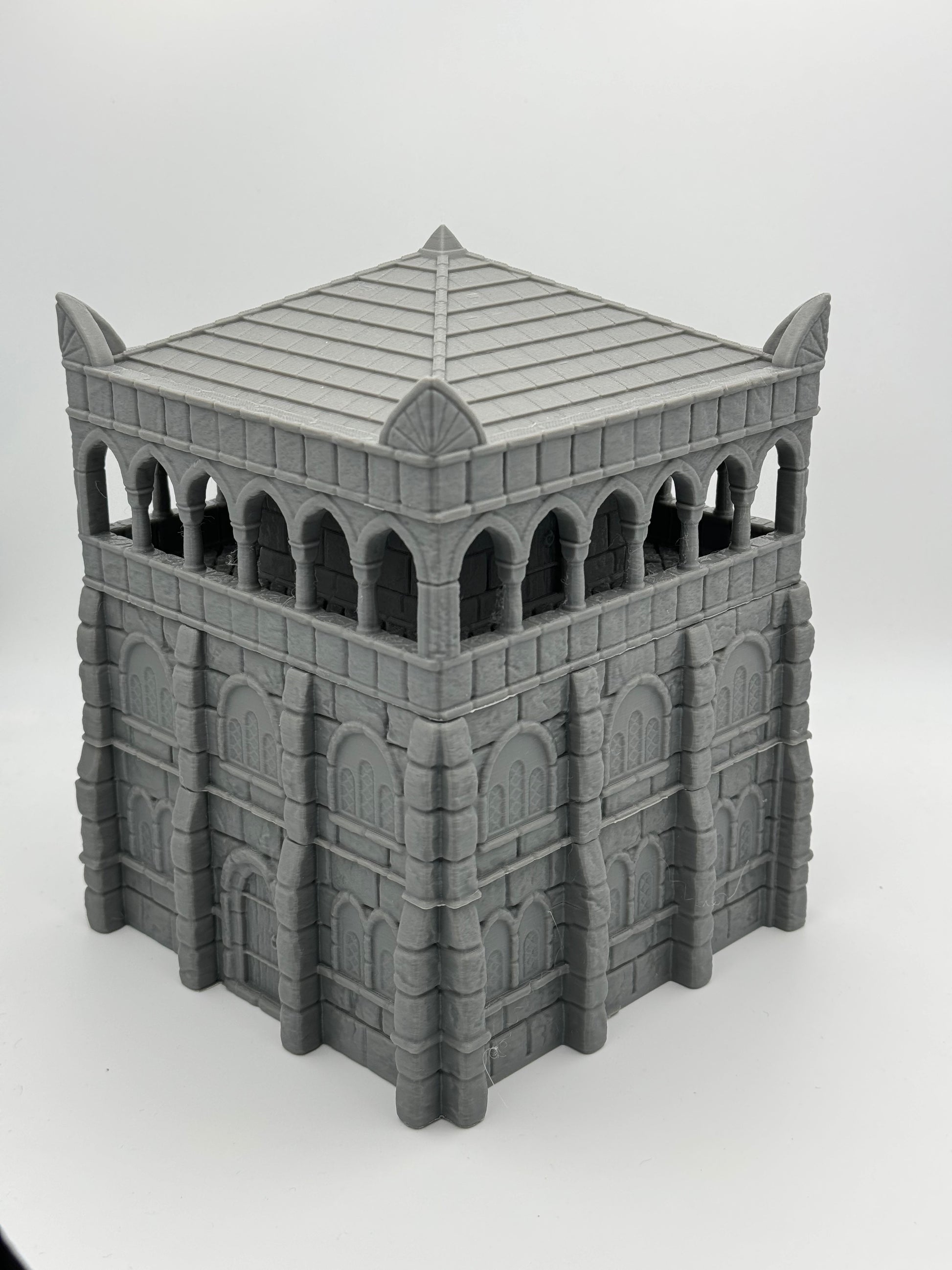 Product photo Tabletop 28mm The Printing Goes Ever On (TPGEO) 0: Warehouse Ivory City - Kingdom of Gonthan - Warehouse Tabletop Terrain